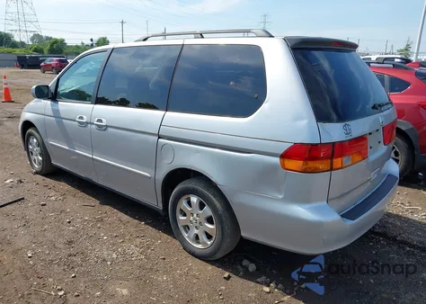 2004 Honda Odyssey Ex из США, поврежденный, VIN 5FNRL18854B150806